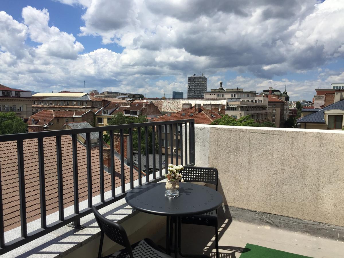 Rooftop Oscar Rooms Sofia Eksteriør billede